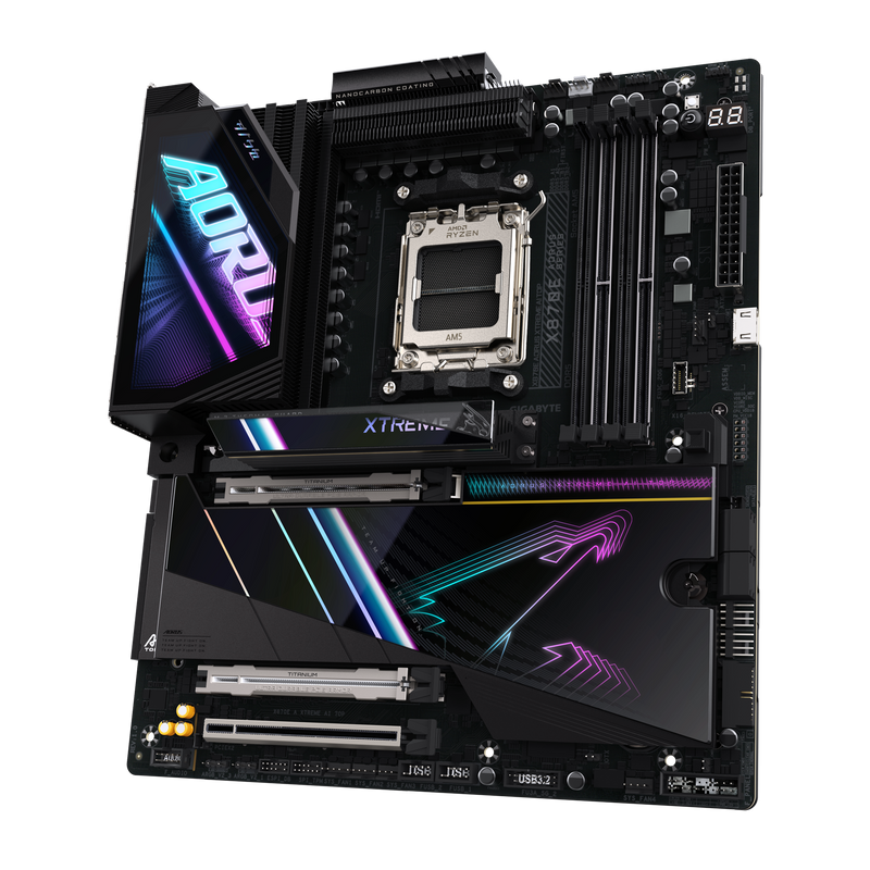 GIGABYTE X870E AORUS XTREME AI TOP DDR5,Socket AM5 EATX Motherboard