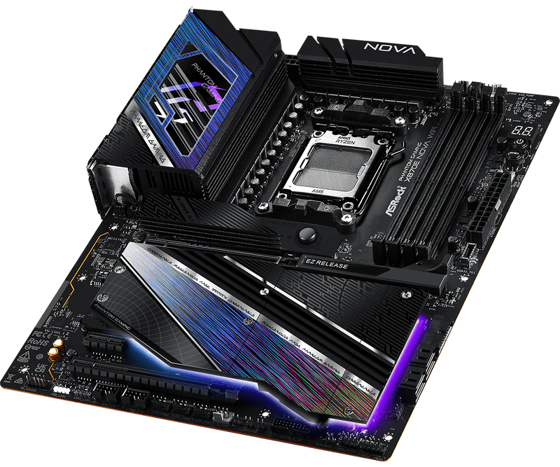 ASRock X870E Nova WiFi DDR5,Socket AM5 ATX Motherboard