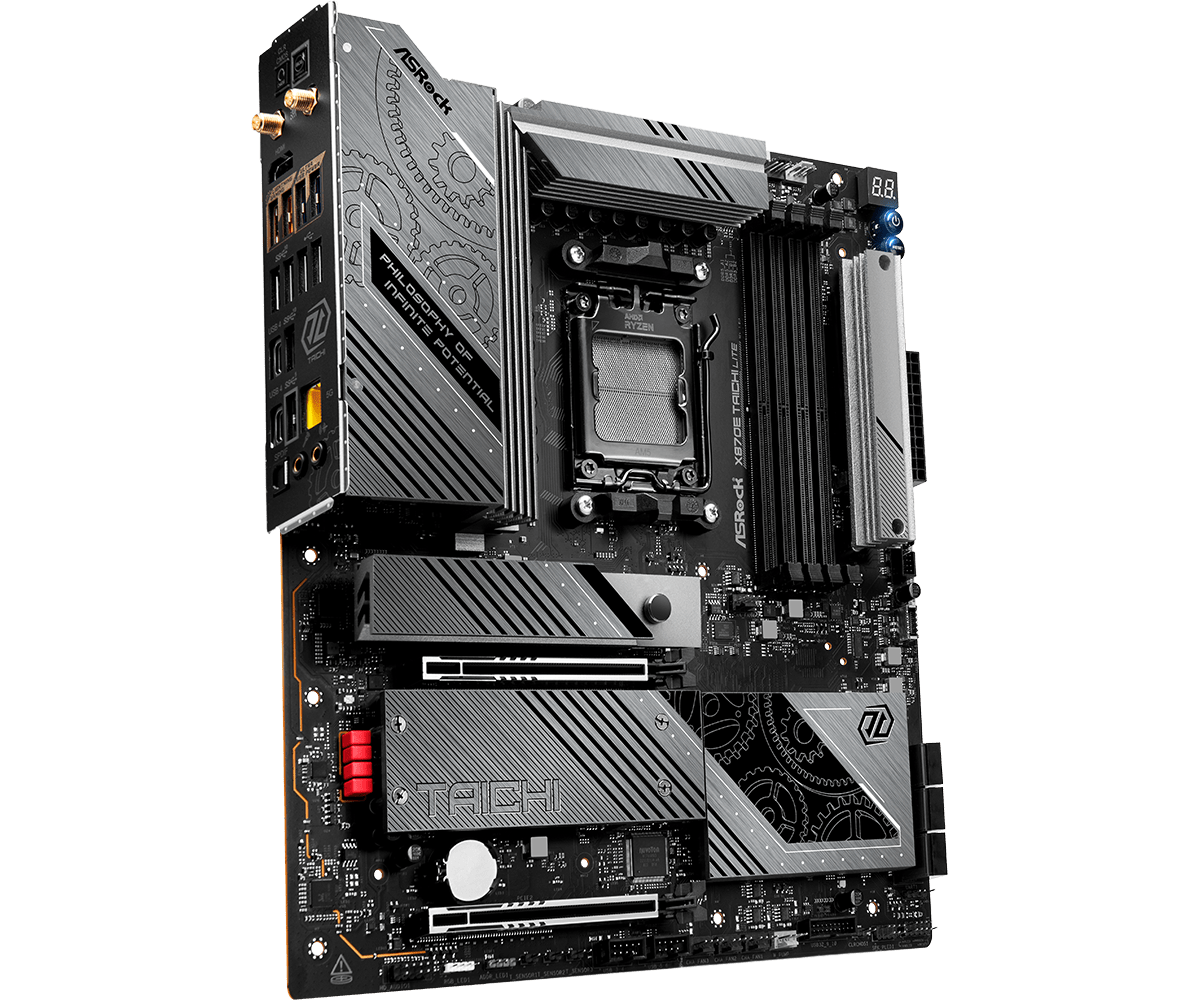 ASRock X870E Taichi Lite DDR5,Socket AM5 EATX Motherboard ASRock X870E Taichi Lite DDR5,Socket AM5 EATX Motherboard