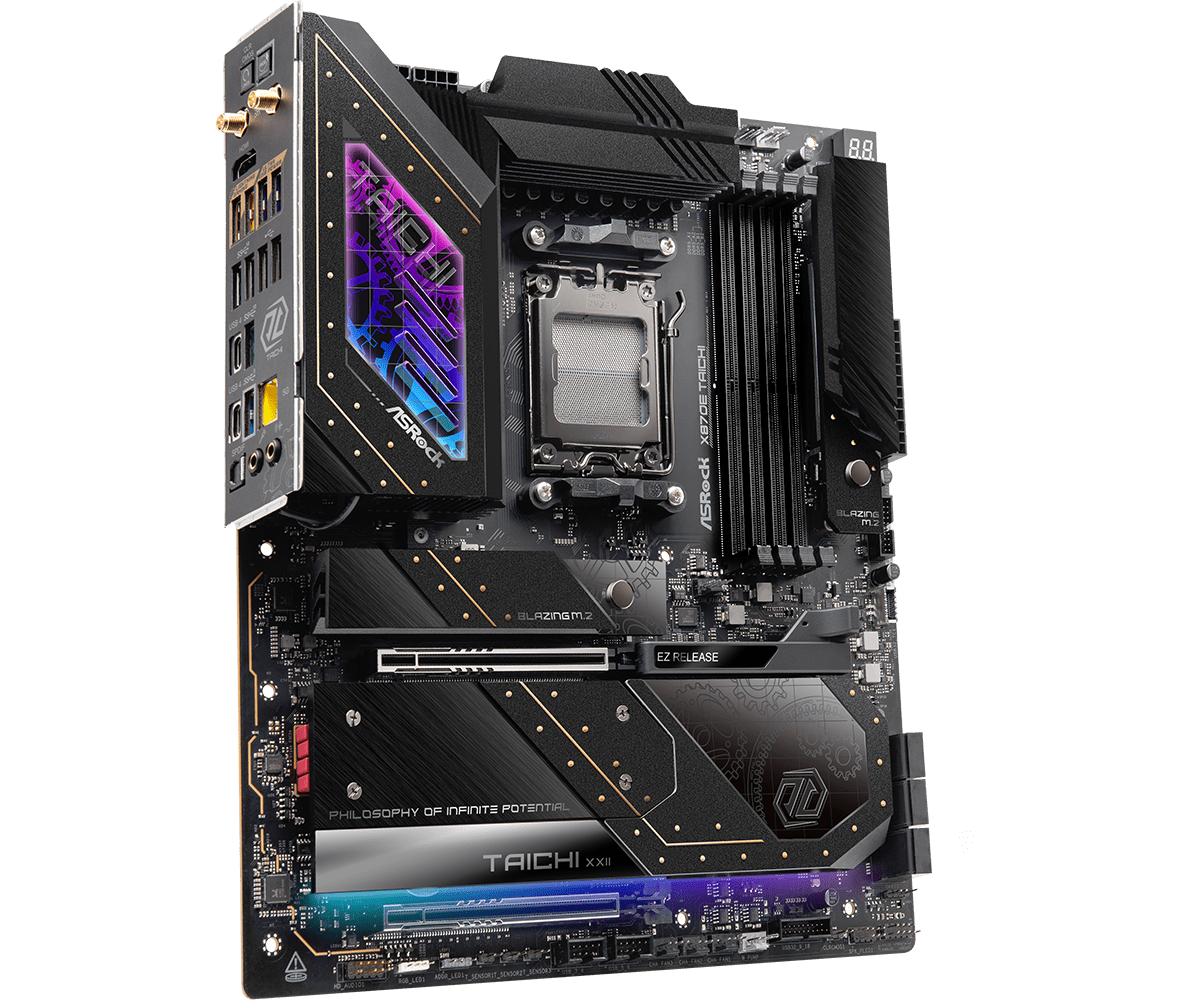 ASRock X870E Taichi DDR5,Socket AM5 EATX Motherboard ASRock X870E Taichi DDR5,Socket AM5 EATX Motherboard