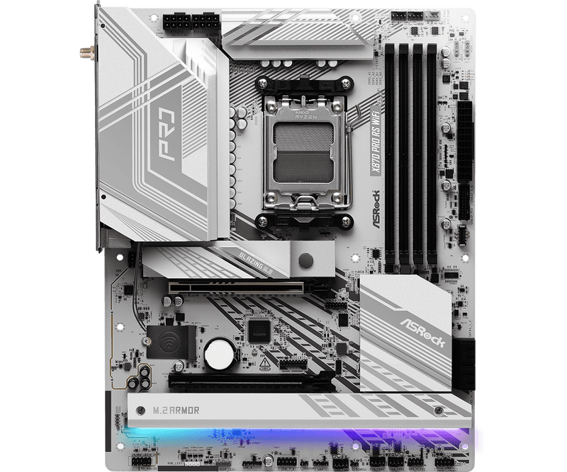 ASRock X870 Pro RS WiFi DDR5,Socket AM5 ATX Motherboard