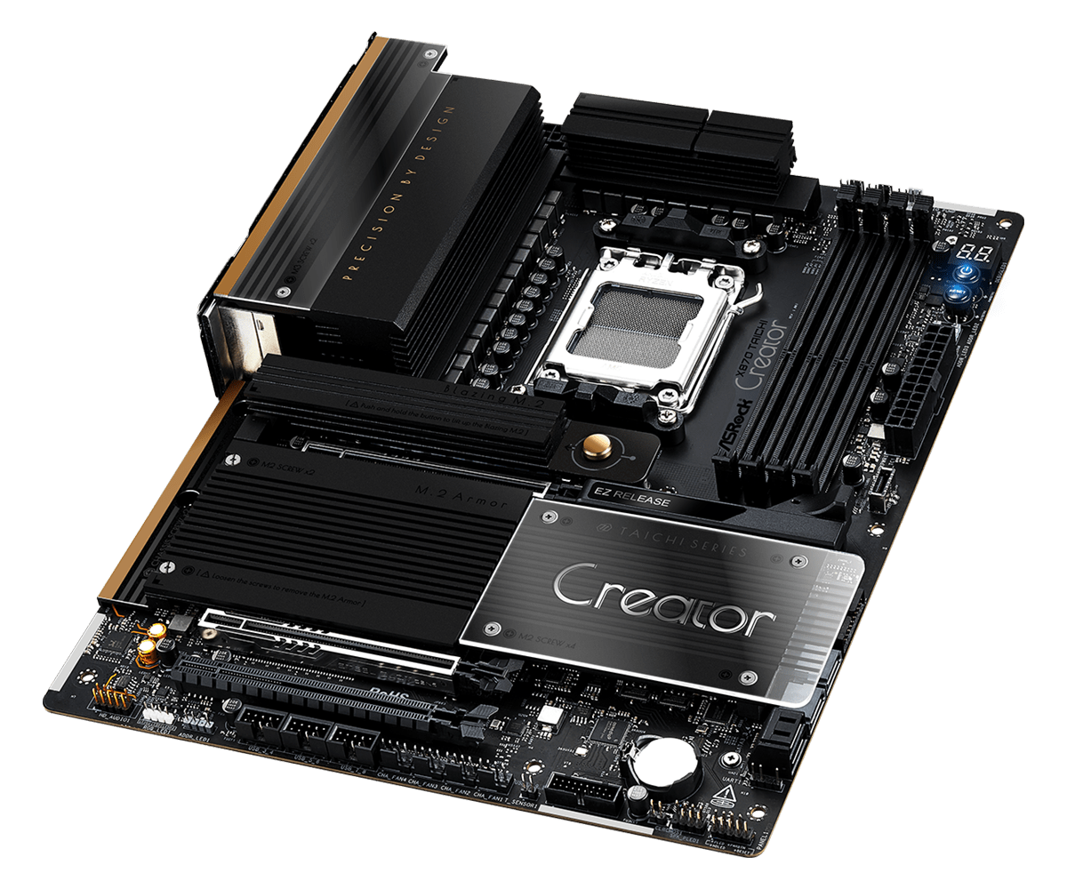 ASRock X870 Taichi Creator DDR5,Socket AM5 ATX Motherboard