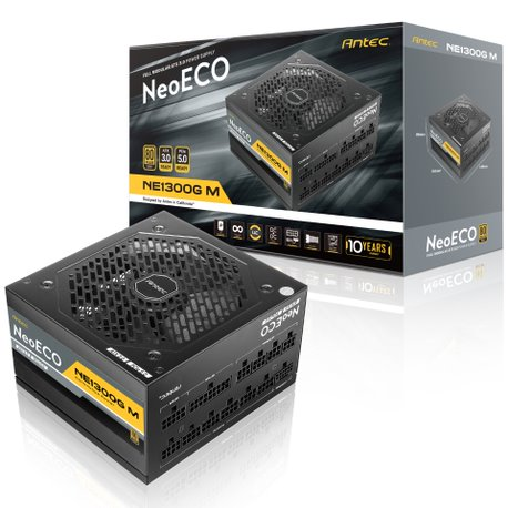 ANTEC 1300W NE1300GM ATX 3.0 NeoECO Gold Modular 80Plus Gold 