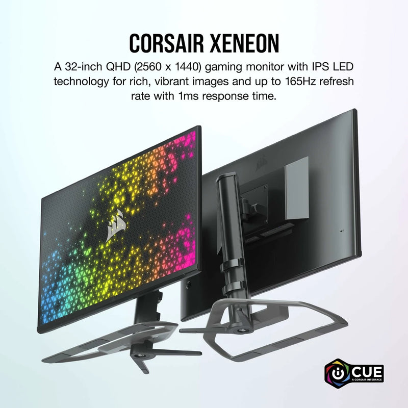 Corsair Xeneon 32" 32QHD165 165Hz 2K QHD IPS (16:9) 電競顯示器 (CM-9020001-PE)