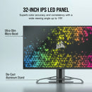 Corsair XENEON 32" 32QHD165 165Hz 2K QHD Quantum Dot 量子點技術 IPS (16:9) 電競顯示器 (CM-9020001-PE)