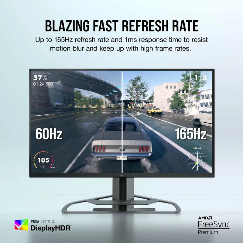 Corsair XENEON 32" 32QHD165 165Hz 2K QHD Quantum Dot 量子點技術 IPS (16:9) 電競顯示器 (CM-9020001-PE)