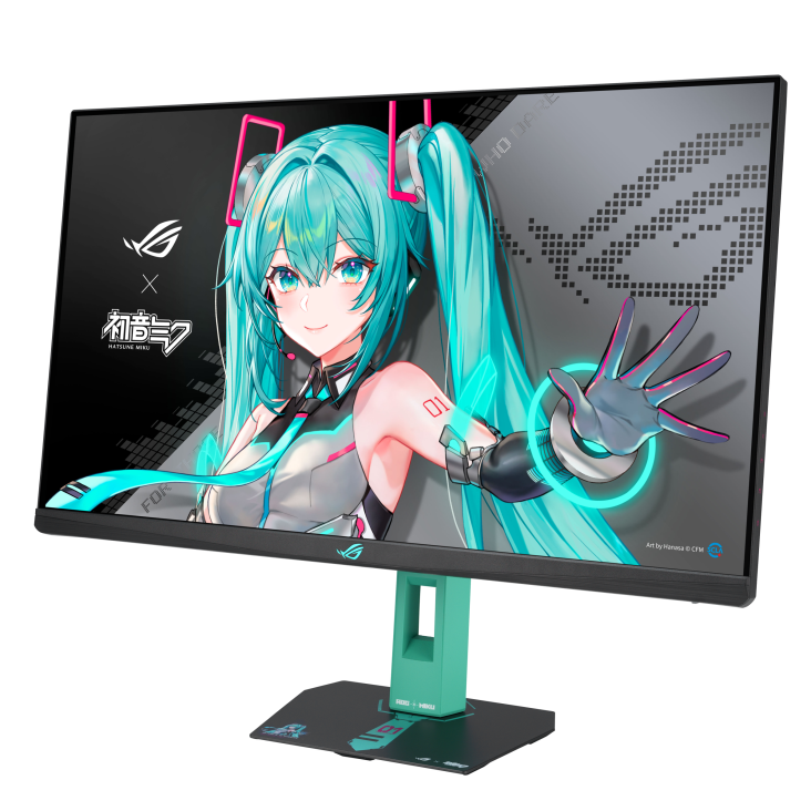【搶先預購】ASUS ROG Strix XG27ACMEG-G Hatsune Miku 初音未來 Edition 電競螢幕