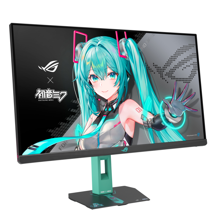 【搶先預購】ASUS ROG Strix XG27ACMEG-G Hatsune Miku 初音未來 Edition 電競螢幕