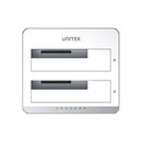 UNITEK Y-3026GY01 USB 3.0 to SATA III Dual Bay HDD/ SSD 鋁合金 Docking Station with UASP & Offline Clone 785-3048