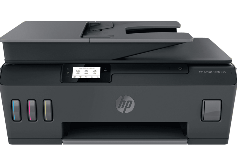 HP Smart Tank 615 All-In-One (Print, Scan, Copy, Fax) Printer - Y0F71A 