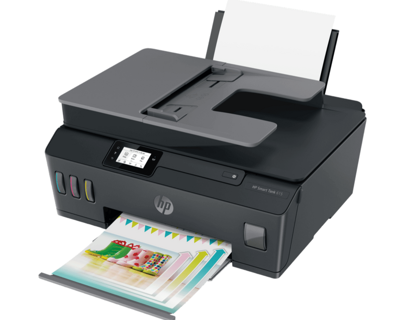 HP Smart Tank 615 All-In-One (Print, Scan, Copy, Fax) Printer - Y0F71A