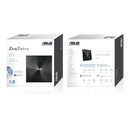ASUS ZenDrive U7M (SDRW-08U7M-U)/BLACK Super Slim Portable DVD Writer (DR-S08U7MK)
