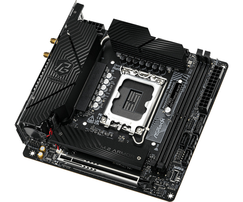 ASRock Z790i Lightning WiFi DDR5,LGA 1700 Mini-ITX Motherboard