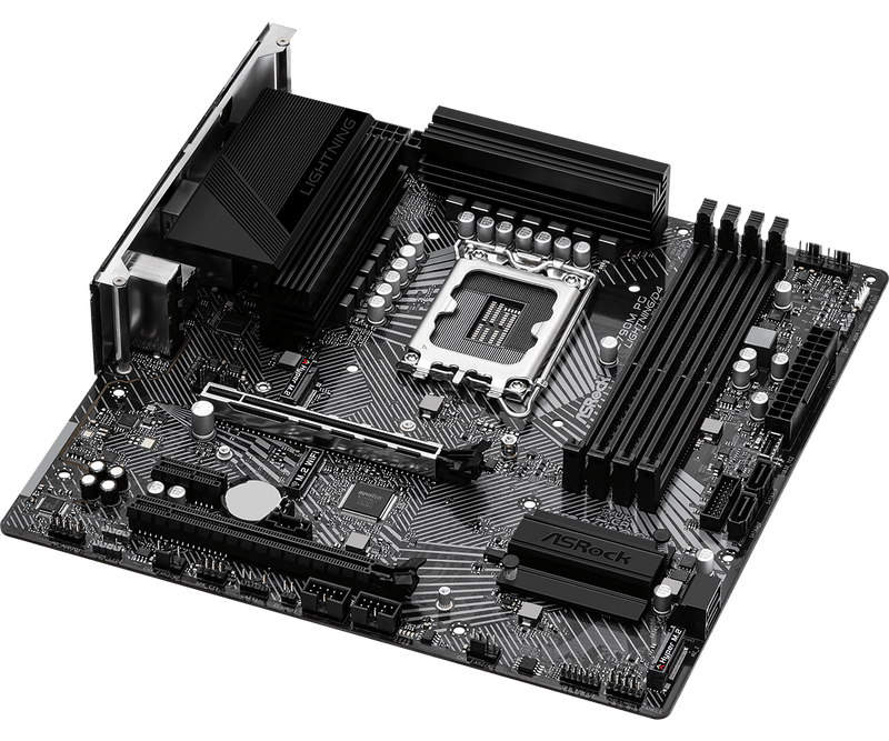 ASRock Z790M PG Lightning/D4 DDR4,LGA 1700 mATX Motherboard
