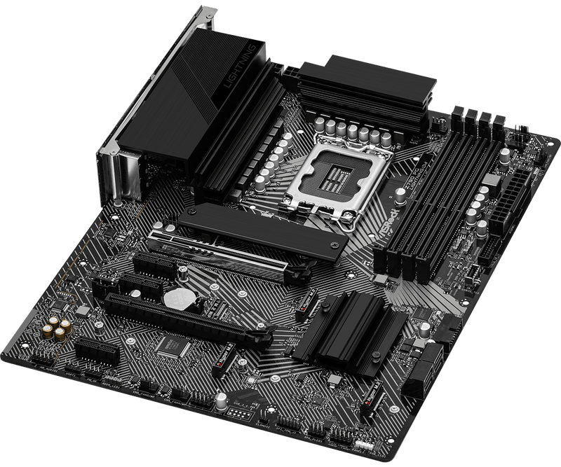 ASRock Z790 PG Lightning/D4 DDR4,LGA 1700 ATX Motherboard
