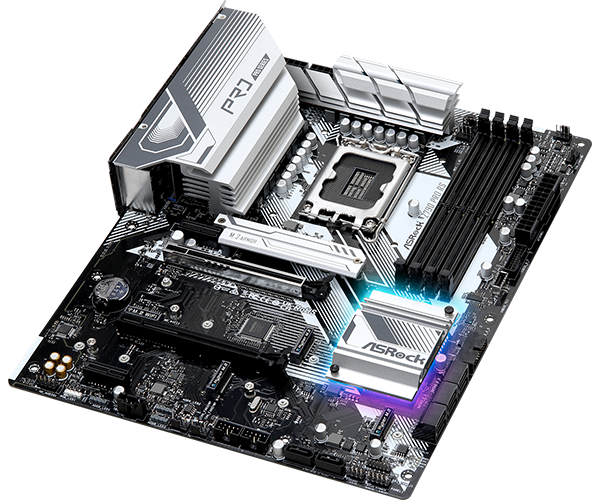 ASRock Z790 Pro RS DDR5,LGA 1700 ATX Motherboard