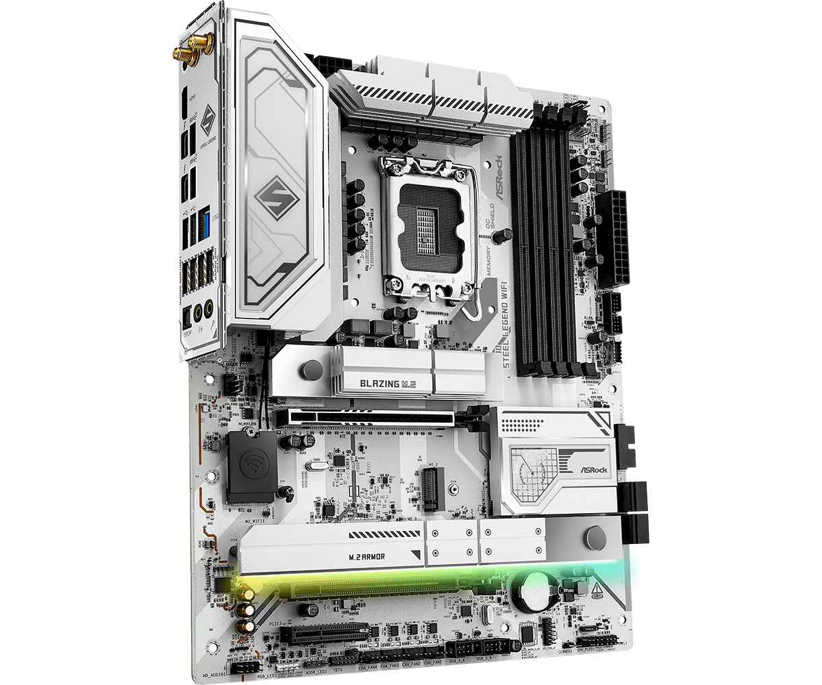 ASRock Z890 Steel Legend WiFi DDR5,LGA 1851 ATX Motherboard
