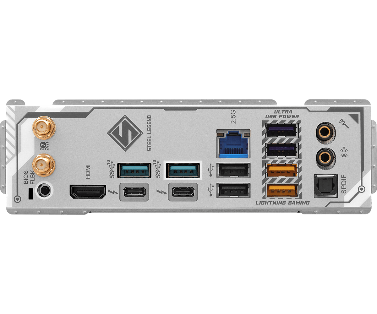 ASRock Z890 Steel Legend WiFi DDR5,LGA 1851 ATX Motherboard