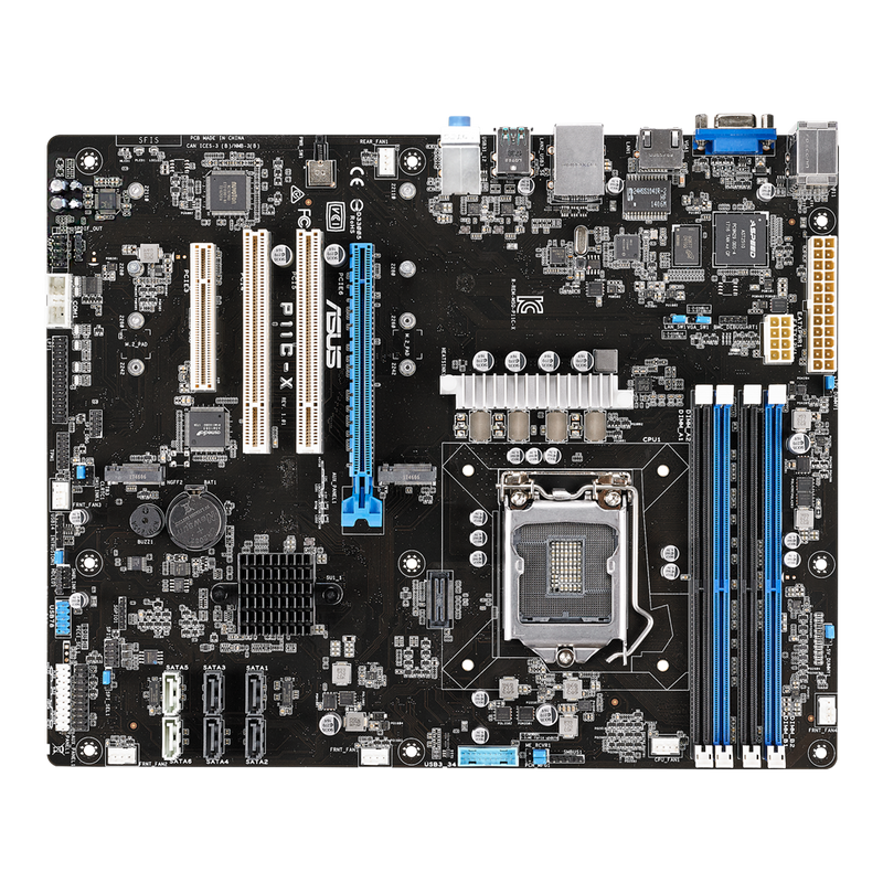 ASUS P11C-X/AUDIO Intel C242, LGA 1151 ATX Server Motherboard