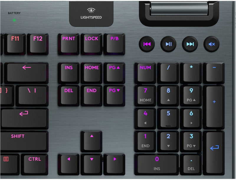 Logitech G915 X Lightspeed 無線 RGB 機械電競鍵盤 - Black 黑色 英文 - Linear 920-012699 原裝行貨