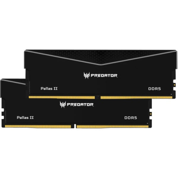 Acer 32GB Kit (2x16GB) Predator PALLAS II Black BL.9BWWR.435 CL34 DDR5 6600MHz Memory AMD EXPO &amp; Intel XMP 3.0 (RM-AP5F32B)