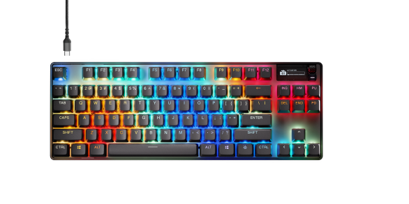 SteelSeries Apex Pro Gen 3 TKL Wired OmniPoint 3.0 有線磁軸電競鍵盤 (64740)