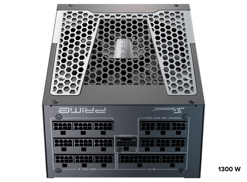 Seasonic 1300W PRIME TX-1300 ATX3 (PCIe5.1) 80Plus Titaninum Full Modular Power Supply (ATX3-PRIME-TX-1300)