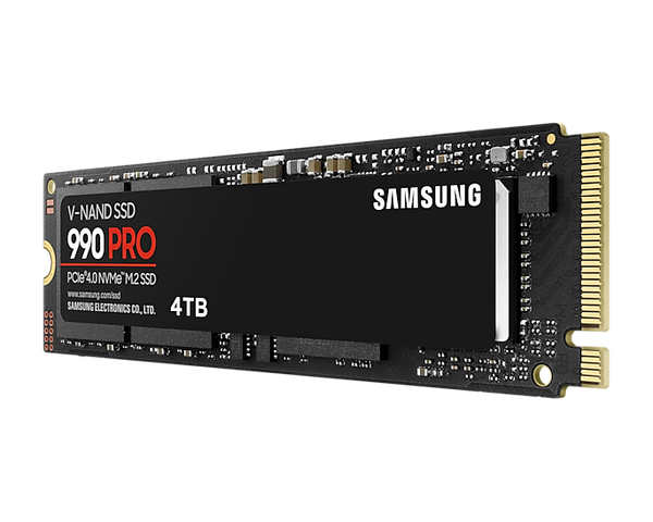 Samsung 4TB 990 PRO MZ-V9P4T0BW M.2 2280 PCIe Gen4 x4 SSD