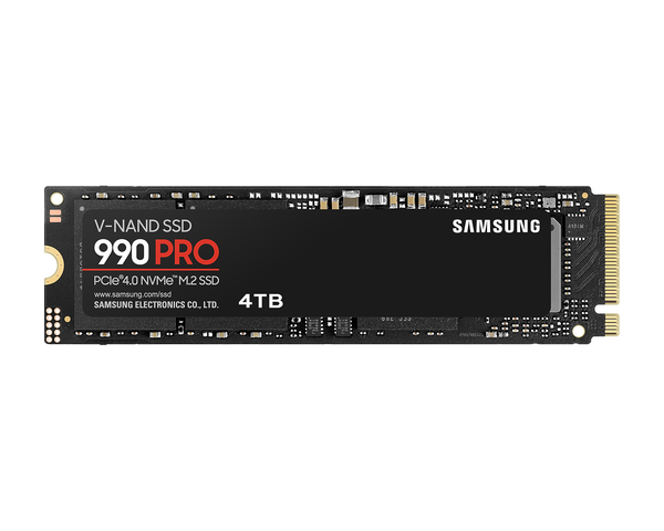 Samsung 4TB 990 PRO MZ-V9P4T0BW M.2 2280 PCIe Gen4 x4 SSD
