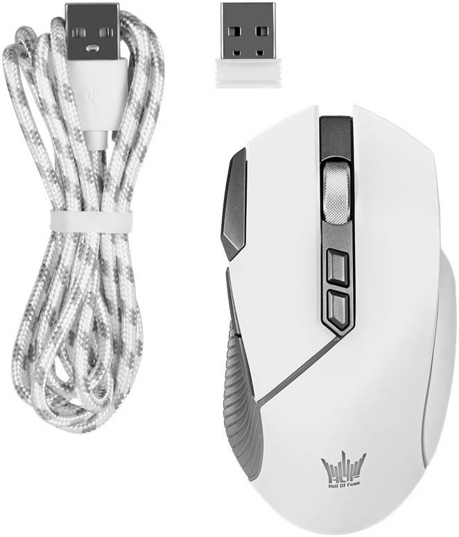 GALAX HOF TACTICAL Wireless Gaming Mouse-White 