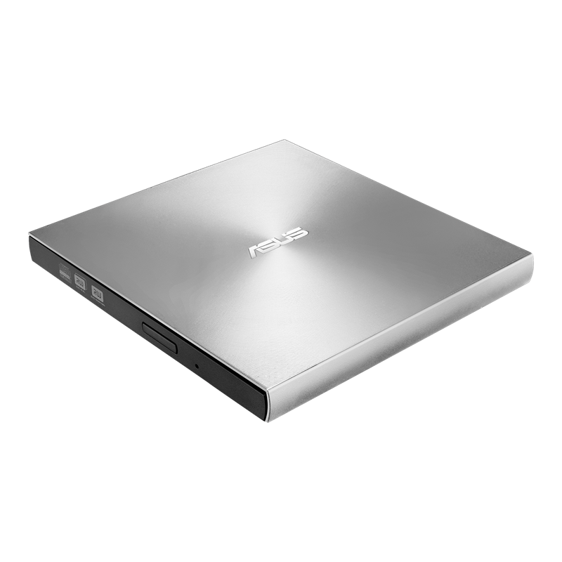 ASUS ZenDrive U9M (SDRW-08U9M-U)/SILVER ultra-slim portable 8X DVD burner with USB Type-C and Type-A 