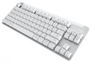 Logitech Signature K855 Wireless Mechanical TKL Keyboard 無線機械鍵盤 紅軸 - White 白色 920-011075 原裝行貨