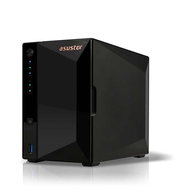 ASUSTOR Drivestor 2 Pro AS3302T 2-Bay NAS - Realtek RTD1296 1.4GHz (Quad-Core), 2GB DDR4 