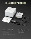 GMKtec CS-GNBK9U NucBox K9 Mini PC (Intel Core Ultra 125H / 96GB DDR5 5600MHz Ram / 2TB SSD / Windows 11 Pro)