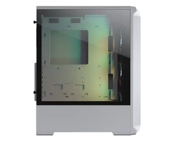 Cougar Archon 2 水晶強化玻璃 ARGB 白色中塔機箱 (包三把ARGB 扇)