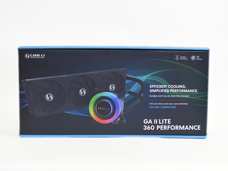 LIAN LI Galahad II Lite 360 Peformance 360mm Liquid CPU Cooler (GA2L36PB)