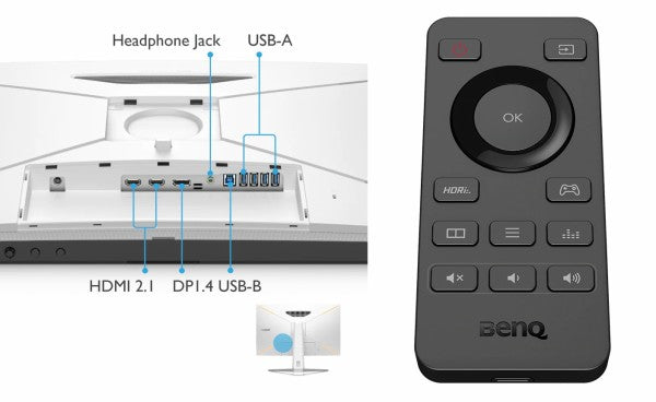 BENQ 31.5" Mobiuz EX3210U 144Hz 4K UHD IPS (16:9) 電競顯示器(HDMI2.1)