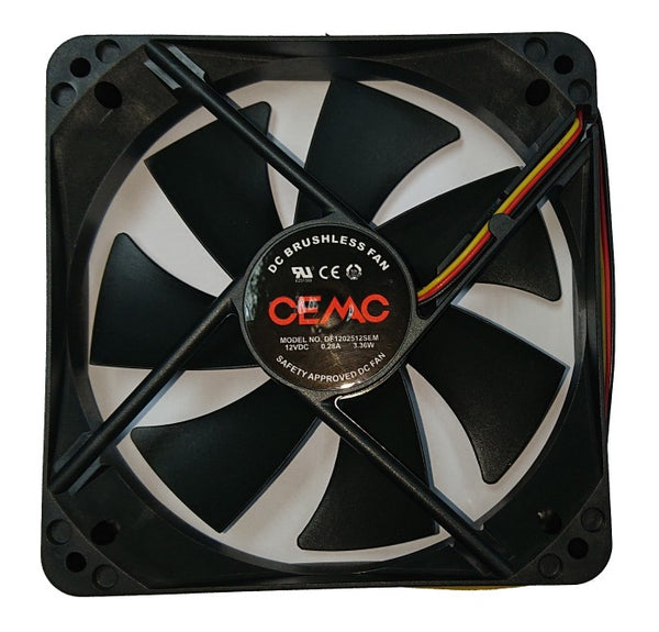Cemac 12CM Sleeve Bearing Cooling Fan