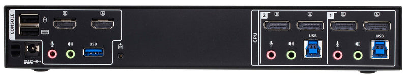 ATEN CM1942 2 Port USB 3.1 Gen1 True 4K DisplayPort 1.2 Dual Display Matrix KVM Switch