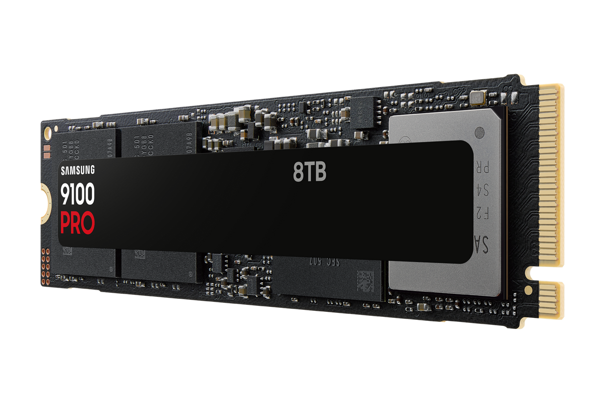 Samsung 8TB 9100 PRO MZ-VAP8T0BW PCIe Gen5 NVMe M.2 SSD (HD-91P8TB)