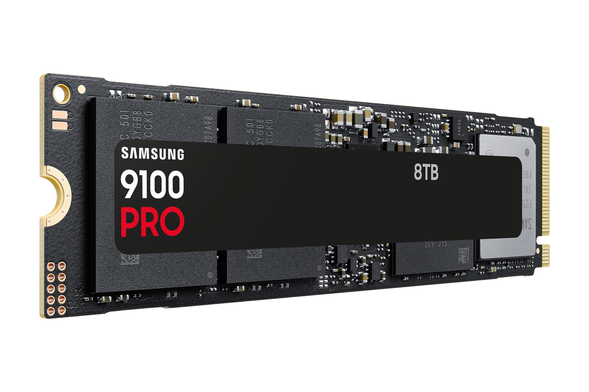 Samsung 8TB 9100 PRO MZ-VAP8T0BW PCIe Gen5 NVMe M.2 SSD (HD-91P8TB)