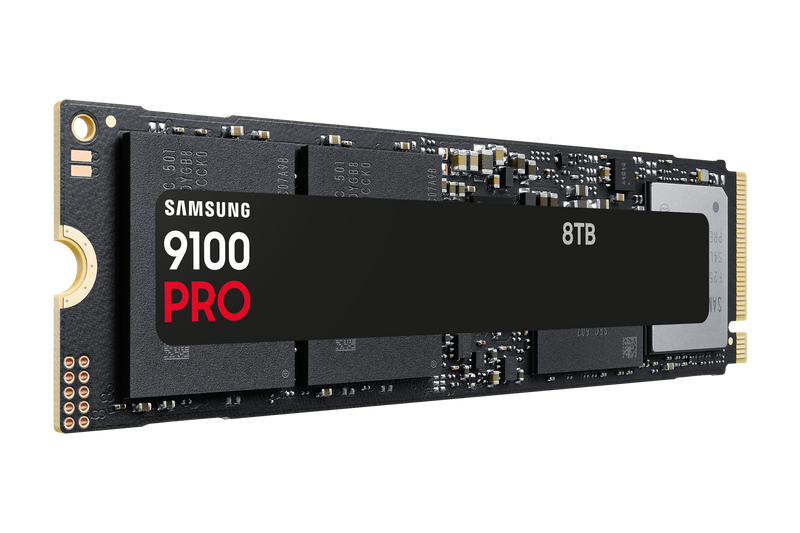 Samsung 8TB 9100 PRO MZ-VAP8T0BW PCIe Gen5 NVMe M.2 SSD