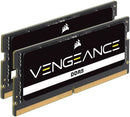CORSAIR DDR5 SODIMM VENGEANCE 32GB Kit (2x16GB) DDR5 5600MHz CMSX32GX5M2A5600C48 Memory