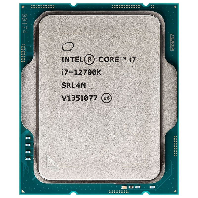 Intel Core i7-12700K Tray Processor 12C 20T LGA 1700