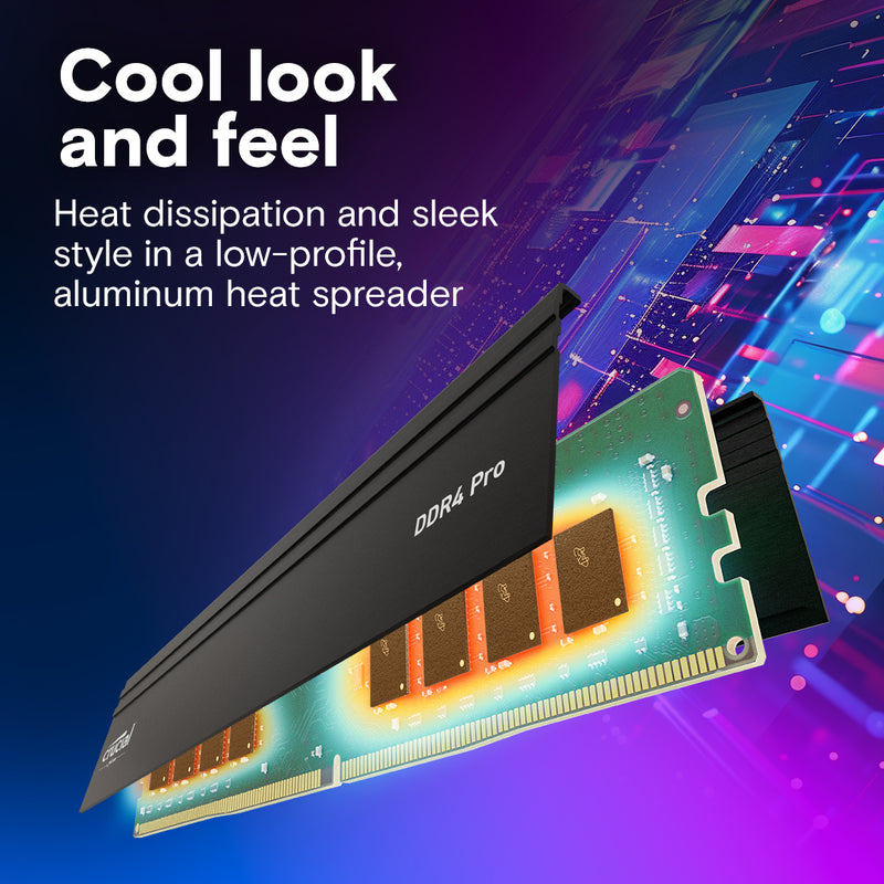Crucial Pro 16GB CP16G4DFRA32A DDR4 3200MHz UDIMM RAM (RM-CP4D16B)
