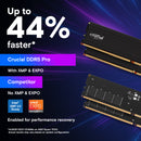 Crucial Pro 32GB (1x32GB) CP32G56C46U5 DDR5 5600MHz UDIMM Memory (RM-CPD5C32)