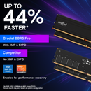 Crucial Pro 32GB Kit (2x16GB) Overclocking Black 黑色 DDR5-6000 UDIMM CP2K16G60C36U5B (AMD EXPO & Intel XMP 3.0)