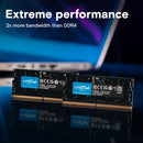 Crucial DDR5 SODIMM 8GB DDR5 5600MHz CT8G56C46S5 Memory (RM-NCD5C08)