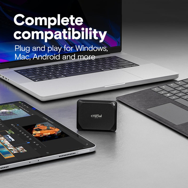 X10 Usb Computer Module Crucial 1TB X10 Pro 黑色 BLACK USB 3.2 Gen 2x2 Portable SSD CT1000X10PRO