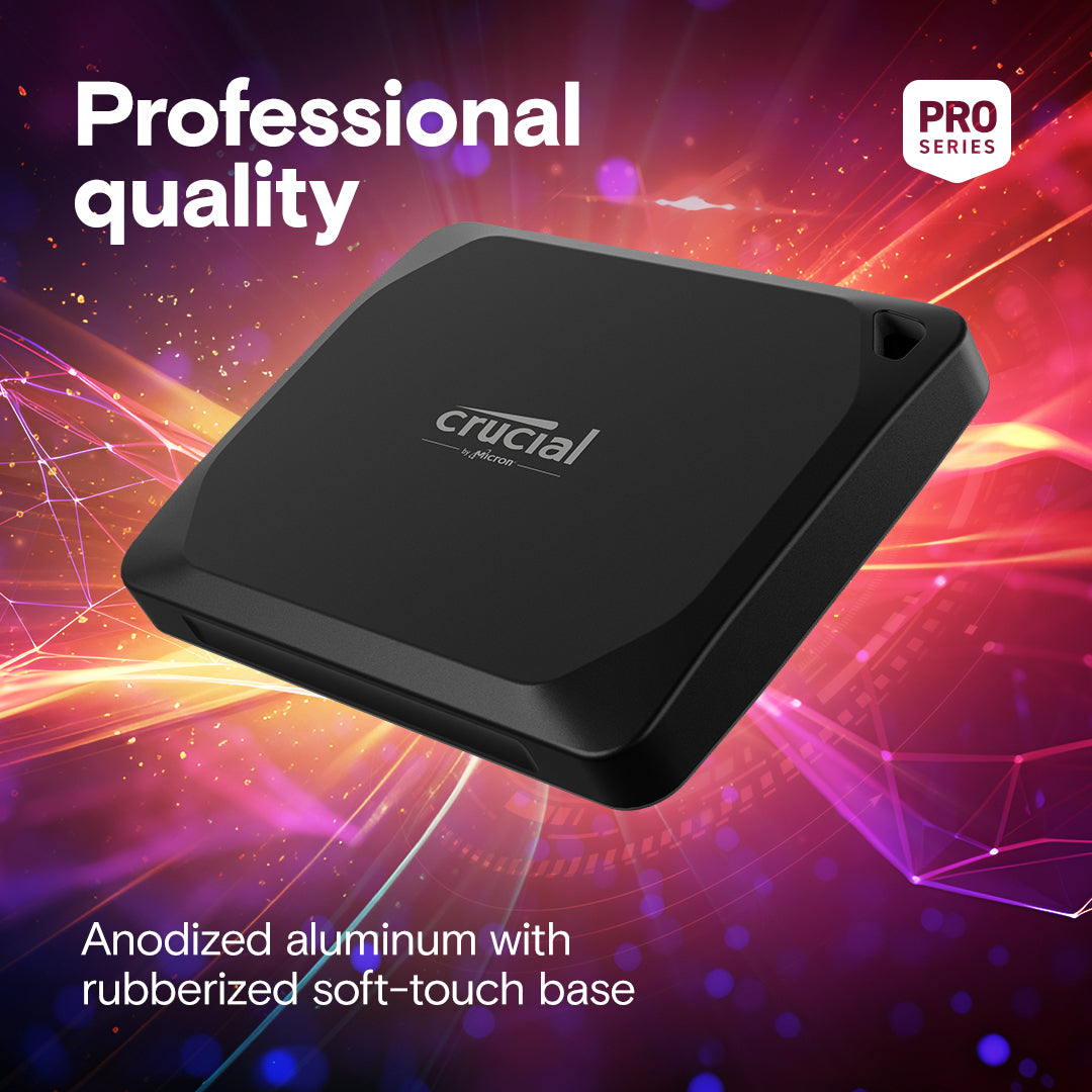 Crucial 2TB X10 Pro 黑色 BLACK USB 3.2 Gen 2x2 Portable SSD CT2000X10PRO